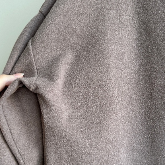 A new day Women's Long Sleeve Mock Turtleneck T-Shirt, Taupe, Size Medium - Picture 14 of 16